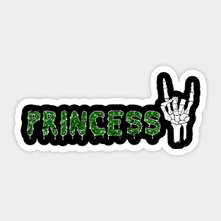 Hard Core Princess Sticker